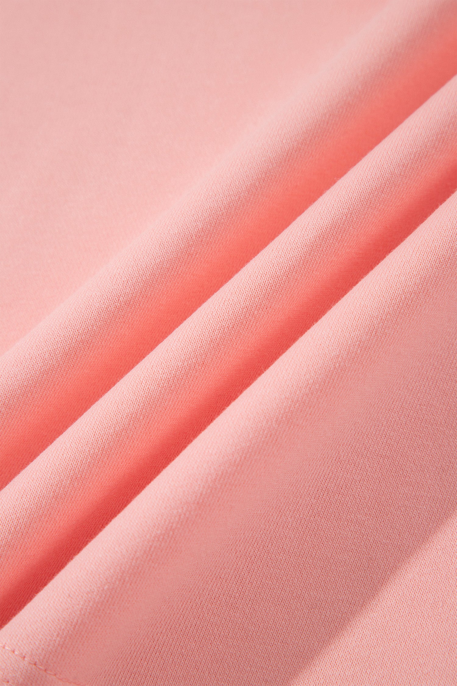 *Pink Colorblock Striped Patchwork Long Sleeve Round Neck Blouse