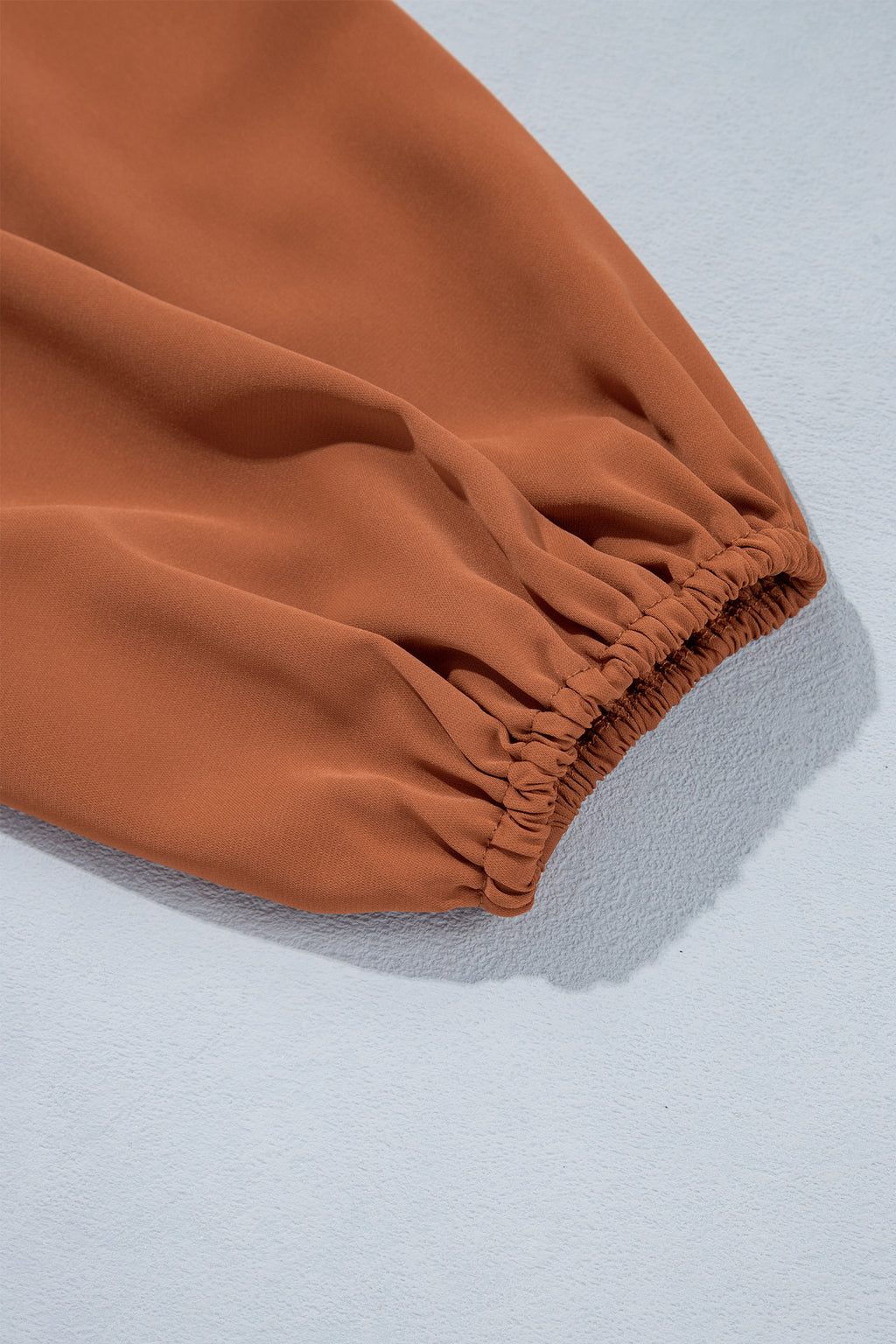 *Chestnut Boho V Neck Embroidered Tassel Long Sleeve Plus Size Blouse