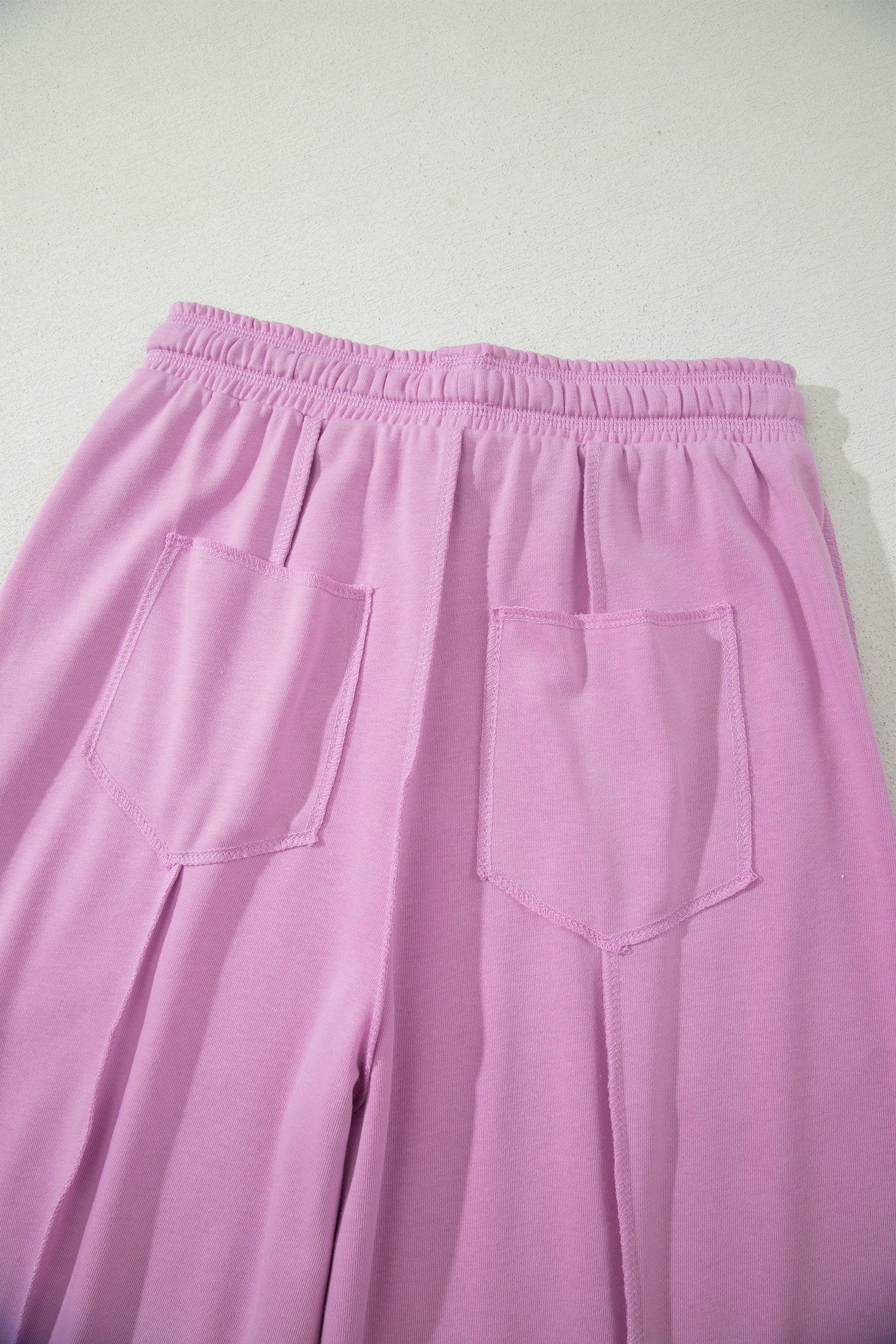 *Orchid Bouquet Drop Shoulder Boxy Tee and Barrel Pants Set