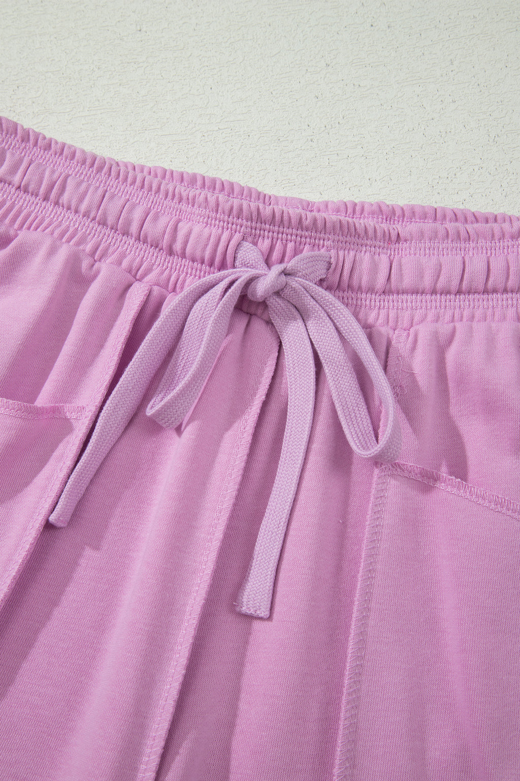 *Orchid Bouquet Drop Shoulder Boxy Tee and Barrel Pants Set