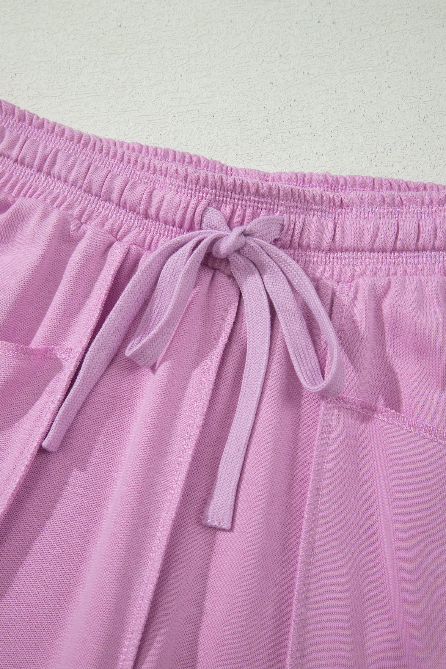 *Orchid Bouquet Drop Shoulder Boxy Tee and Barrel Pants Set