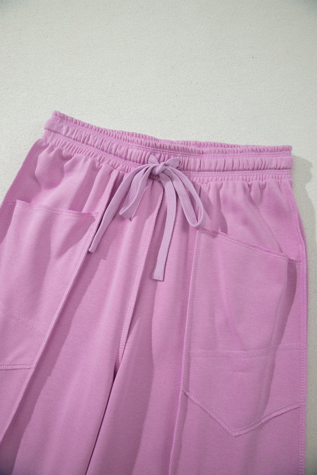 *Orchid Bouquet Drop Shoulder Boxy Tee and Barrel Pants Set